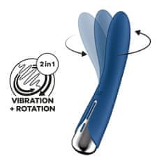 Satisfyer Satisfyer Spinning Vibe 1 (Blue), rotujúci vibrátor