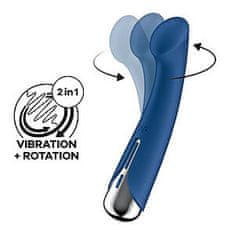 Satisfyer Satisfyer Spinning G-Spot 1 (Blue), rotujúci vibrátor