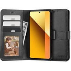Tech-protect Wallet knižkové puzdro na Xiaomi Redmi Note 13 5G, čierne