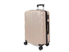 Mifex  Cestovný kufor veľký V83, champagne, TSA,75x50x30