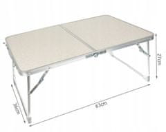 Trizand  12175 Skladací stôl 60 cm béžový
