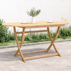 Petromila vidaXL Skladací záhradný stôl 160x85x75 cm akáciový masív