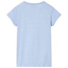 Vidaxl Detské tričko modré 92