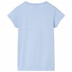 Vidaxl Detské tričko modré 116