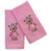 Detský uterák LILI 30x50 cm ružový