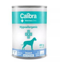 Calibra konzerva pre psa VD Dog Hypoallergenic Insect&Salmon 6 x 400 g