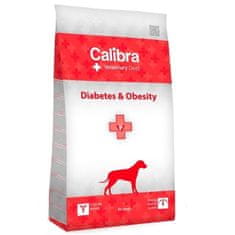 Calibra krmivo pre psa Calibra Vet Diet Diabetes & Obesity 12 kg NEW