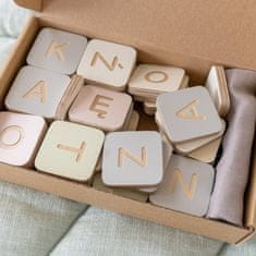 Milin drevené kocky Alphabet