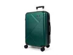 Mifex  Cestovný kufor sredny V99, tmavo zelený, TSA,68x43x25