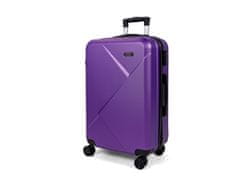 Mifex  Cestovný kufor veľký V99, fialový, TSA,75x50x30