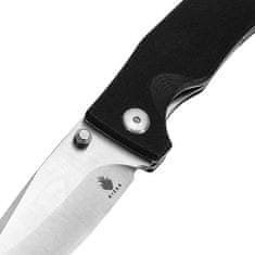 Kizer L4007A1 Cliff Black vreckový nôž 8,9 cm, čierna, G10