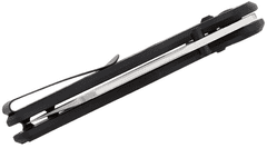 Kizer V4488AC2 C01C Sheepdog Aluminium vreckový nôž 8 cm, čierna, hliník