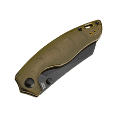 Kizer V4593C6 Towser K PEI vreckový nôž 8,6 cm, čierna, žltá, PEI (plast)
