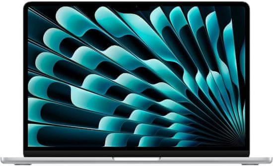 Apple MacBook Air 13, M3 8-core/8GB/256GB SSD/8-core GPU (MRXQ3SL/A), strieborná (M3, 2024)