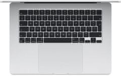 Apple MacBook Air 15, M3 8-core/16GB/512GB SSD/10-core GPU (MXD23CZ/A), strieborná