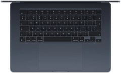 Apple MacBook Air 15, M3 8-core/8GB/256GB SSD/10-core GPU, temně atramentová (M3, 2024) (MRYU3SL/A)