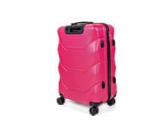 Mifex  Cestovný kufor veľký V265, ružový, TSA,75x50x30