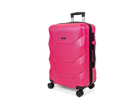 Mifex  Cestovný kufor V265 ružový ,36L,palubný,TSA