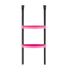Trampolína 305 cm Ružová + ochranná sieť + rebrík