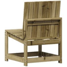 Vidaxl Záhradná stolička 50,5x55x77 cm impregnovaná borovica