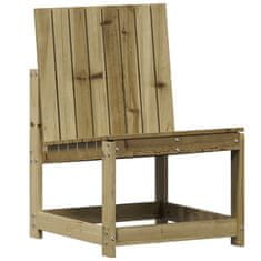 Vidaxl Záhradná stolička 50,5x55x77 cm impregnovaná borovica