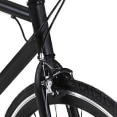 Petromila vidaXL Bicykel s pevným prevodom čierny 700c 59 cm