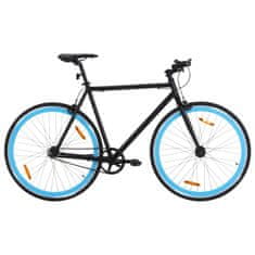 Petromila vidaXL Bicykel s pevným prevodom čierno-modrý 700c 51 cm