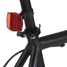 Vidaxl Bicykel s pevným prevodom čierno-oranžový 700c 59 cm