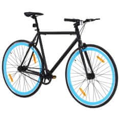 Vidaxl Bicykel s pevným prevodom čierno-modrý 700c 51 cm
