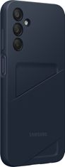 SAMSUNG ochranný kryt s kapsou na kartu pro Galaxy A15, tmavě modrá