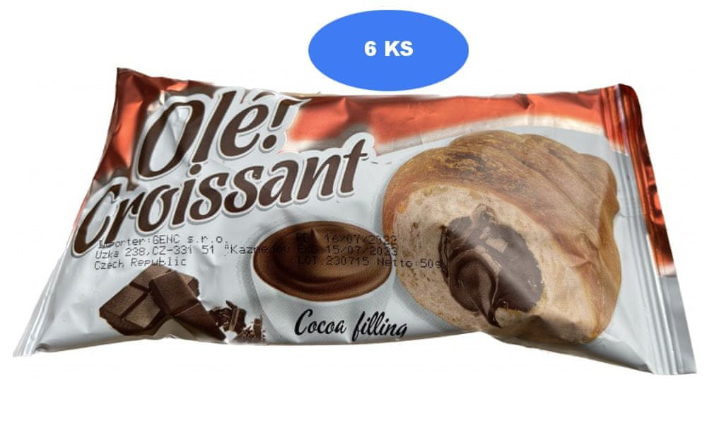 Olé! croissant kakao 50g (6 ks)