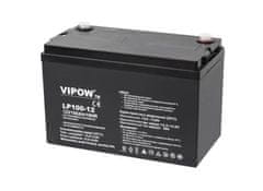 vipow VIPOW Batéria olovená 12V 100Ah BAT0225 3,6 mOhm