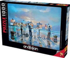 AnaTolian Puzzle Maľovanie búrka 1000 dielikov