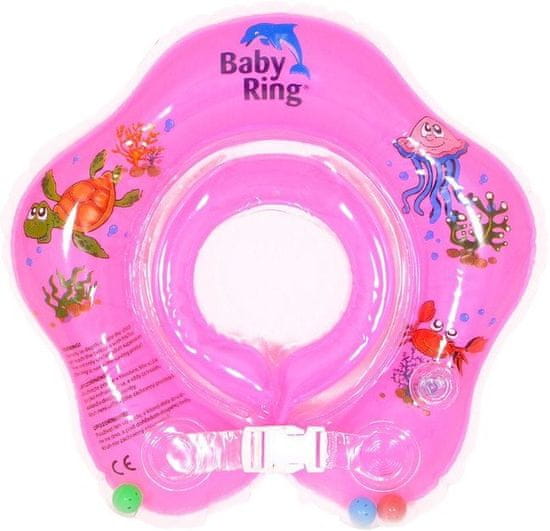 Babypoint BABY RING Kruh na kúpanie 3-36 m - ružový