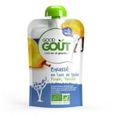 Good Gout 3x BIO Jogurt, hruška a vanilka 90 g