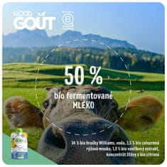 Good Gout 3x BIO Jogurt, hruška a vanilka 90 g