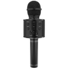 Izoxis 22189 Karaoke mikrofón - čierny