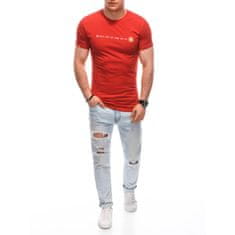 Edoti Pánske tričko S1920 červené MDN124876 L
