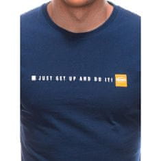 Edoti Pánske tričko S1920 námornícka modrá MDN124881 XXL