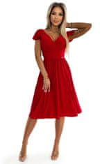 Numoco Dámske šaty 425-9 MATILDE, červená, XS