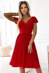 Numoco Dámske šaty 425-9 MATILDE, červená, XS