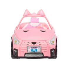 MGA Na! Na! Na! Prekvapenie plyšové ružové rozkladacie auto ružová mačička ZA4921