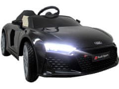 Elektrické autíčko pre deti AUDI R8 Sport čierne