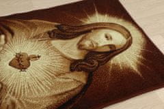 Kusový koberec Srdce Ježiša 80x100