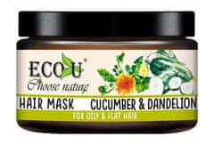 MH Star Eco-U Vlasová maska s extraktom uhorky a púpavy pre mastné vlasy 250ml