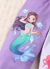 EXCELLENT Fialové dievčenské tepláky veľkosť 104 - Mermaids