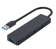 Gembird USB HUB 4-portový V2.0 USB 3.1 Gen1