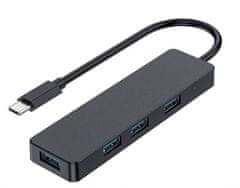 Gembird USB HUB USB-C, 4-portový USB 3.1 Gen1