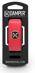 iBOX DSXL04 Damper extra large - Leather iron tag - red color