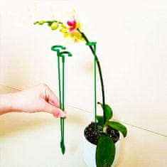 Netscroll 20x Podpora pre rastliny a kvety, opory pre rastliny zabezpečia zdravý rast vašich rastlín a kvetov, dve veľkosti: 27cm, 37cm, pre zdravý rast rastlín, SupportPlant
